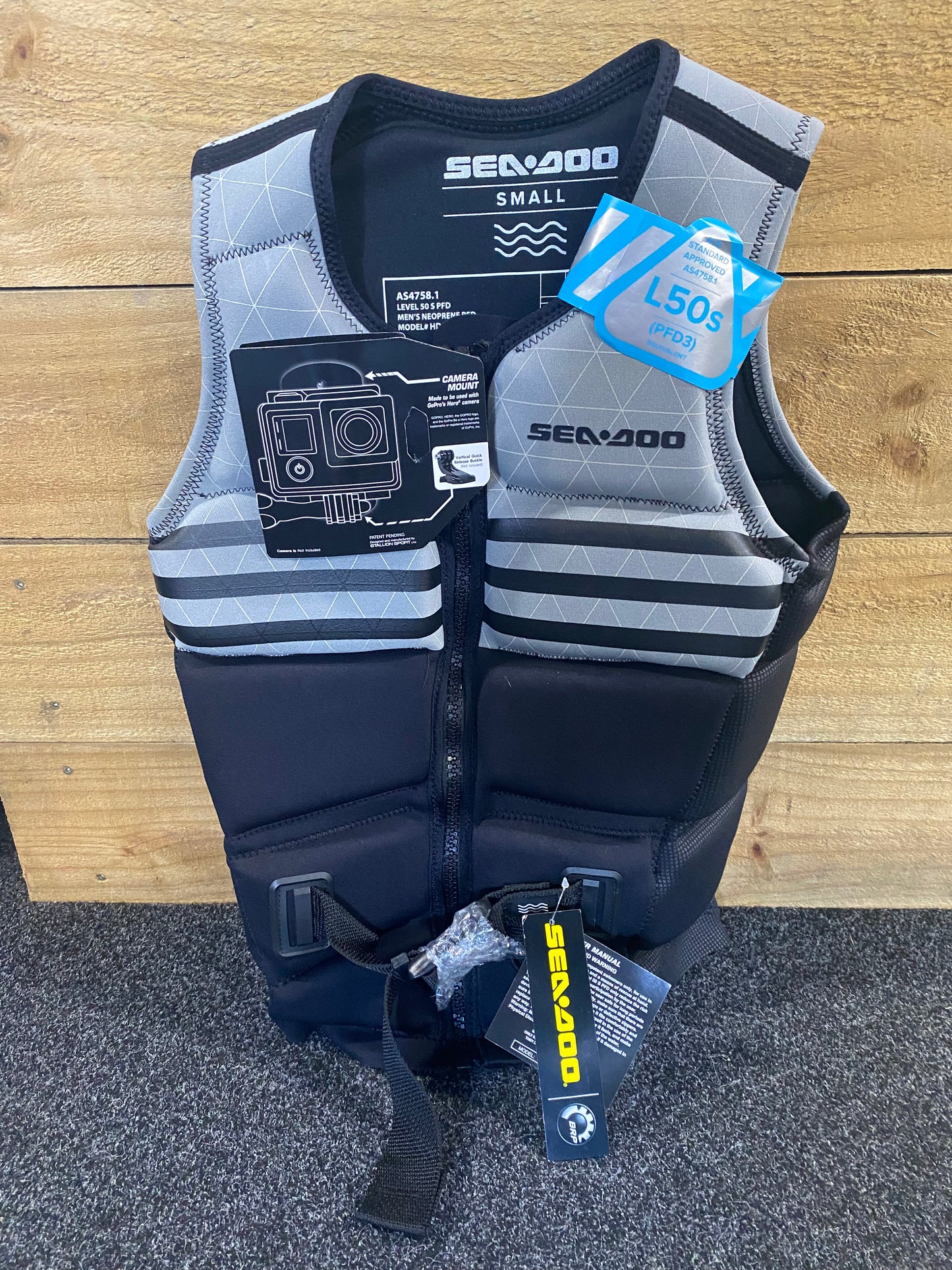 SEADOO X-RS EVOLUTION LIFE JACKETBLACK/GREY