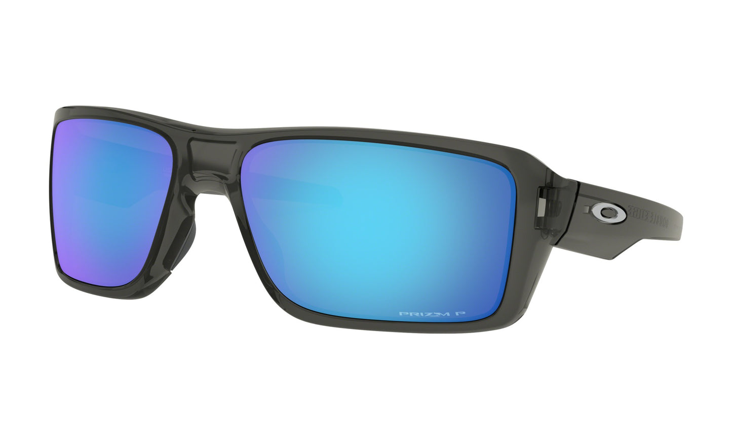 OAKLEY DOUBLE EDGE Grey Smoke W/ Prizm Sapphire Polarized