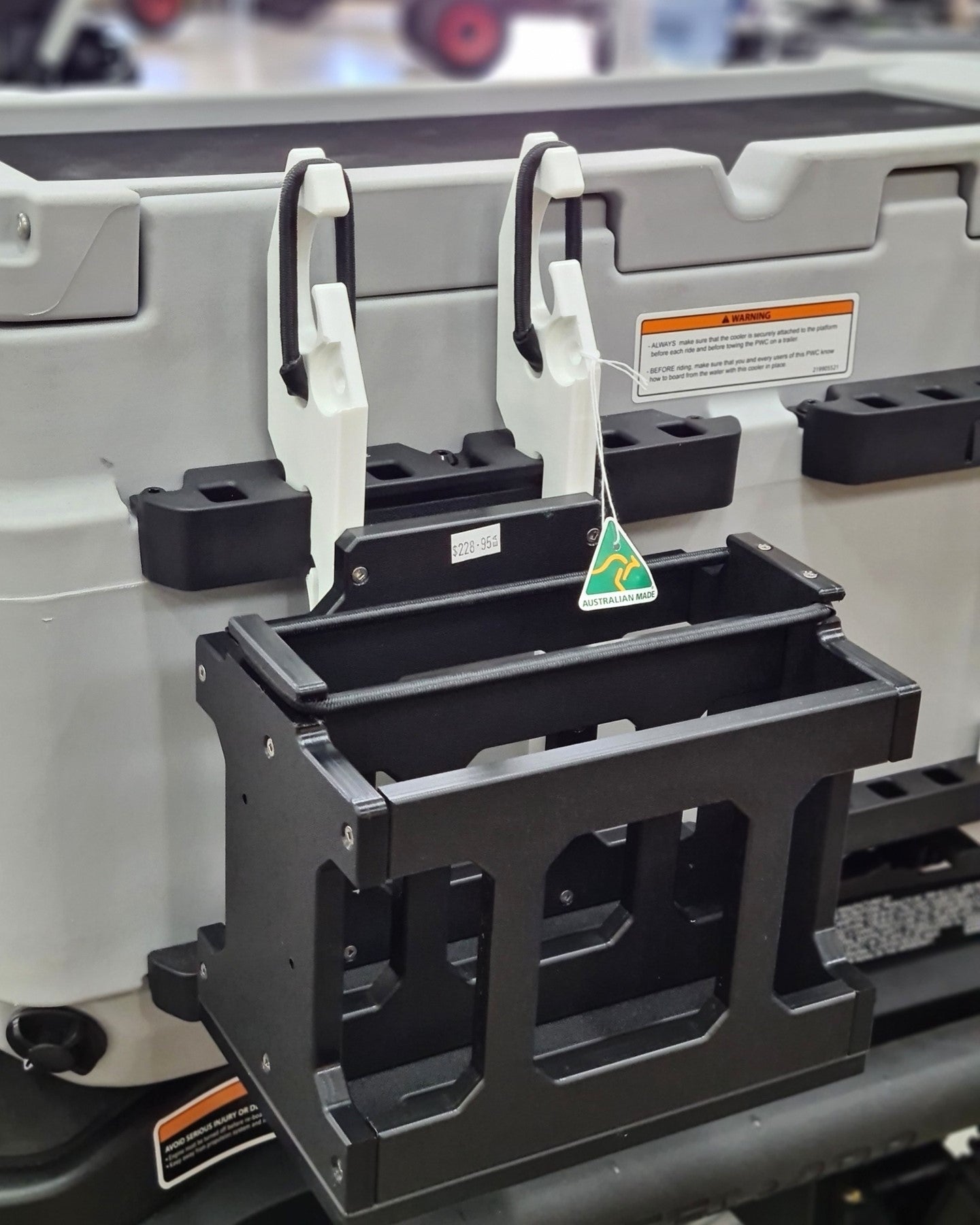 SEADOO TACKLE TRAY AND PAIR GAFF HOLDER