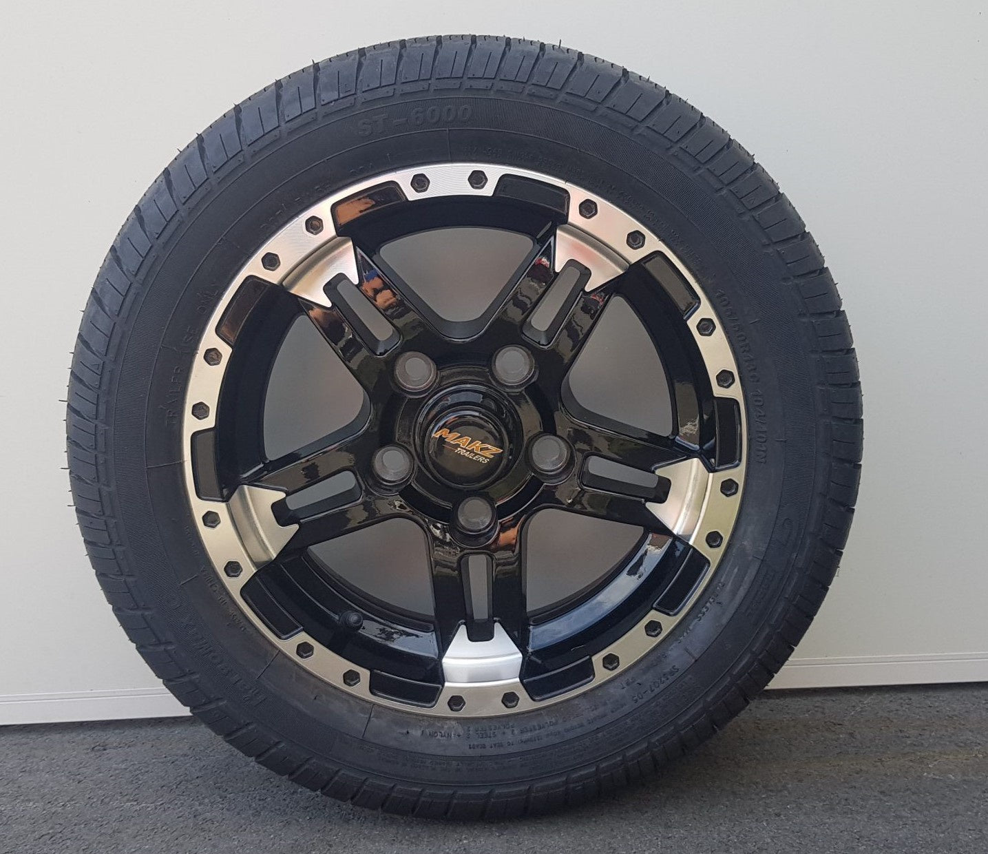 Makz Spare Mag Wheel with Tyre (Black)