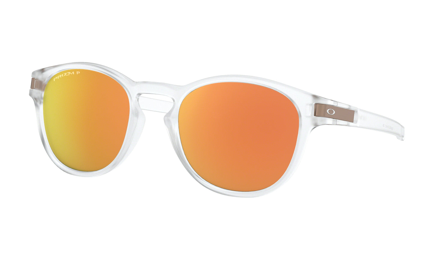 OAKLEY LATCH Matte Clear W/ Prizm Rose Gold Polarized