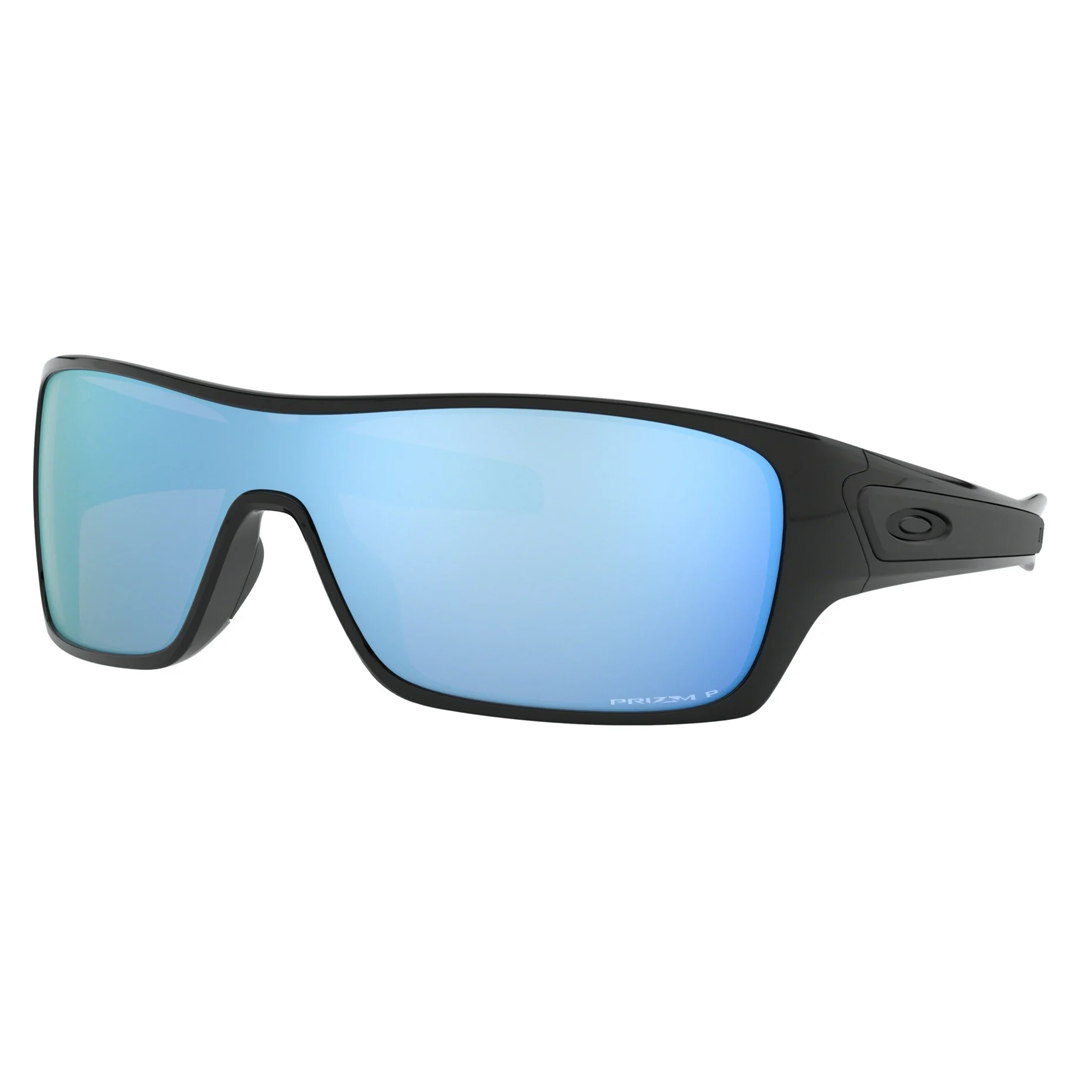 OAKLEY TURBINE ROTOR Polished Black W/ Prizm Deep Water P