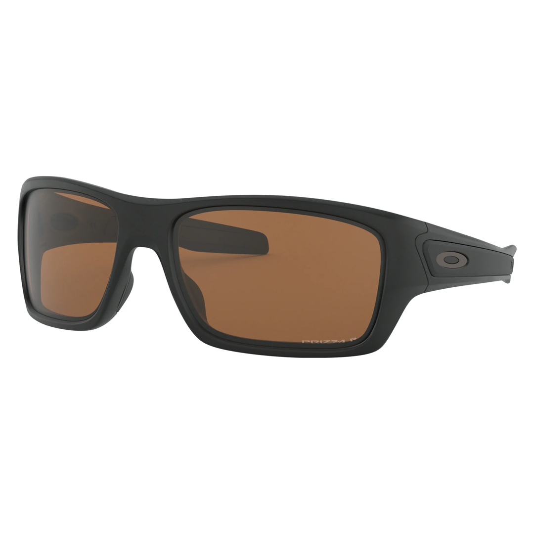 OAKLEY TURBINE Matte Black W/ Prizm Tungsten Polarized