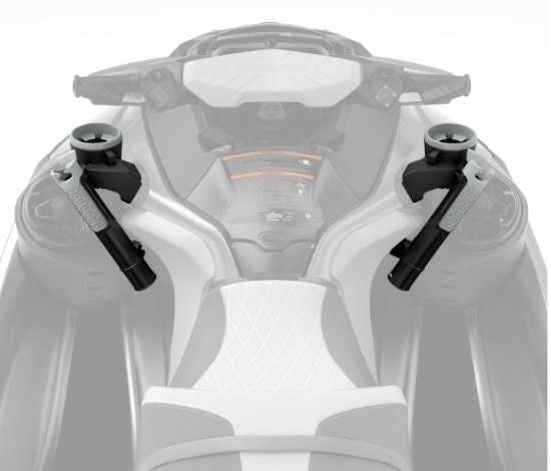 SeaDoo Cup & Rod Holder Supports Left ST3