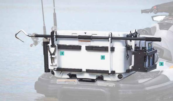 Sea-Doo KNIFE/PLIER HOLDER WITH GAFF CLIP