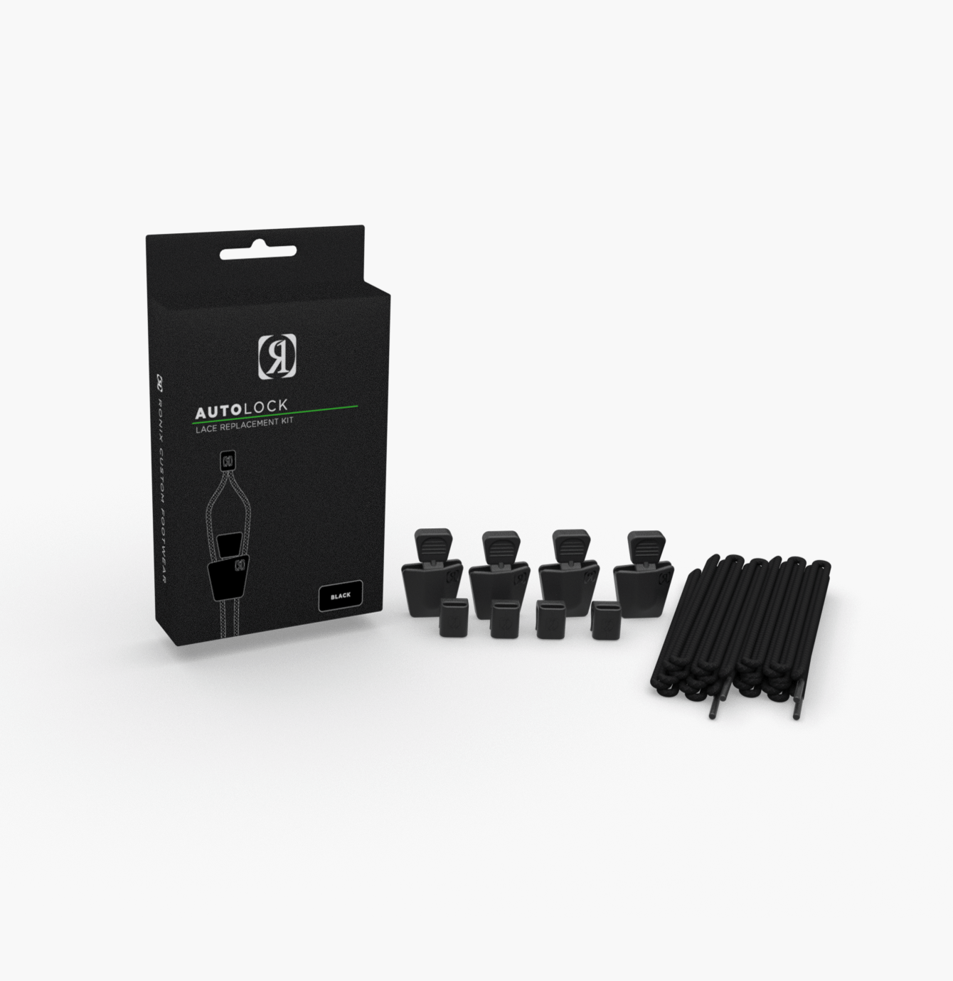 RONIX AutoLock Kit (4 Pack) (Black)