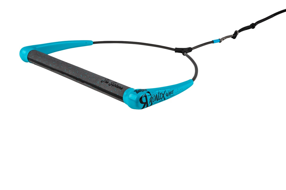 RONIX 2020 Supreme Dyneema BarLock Handle (Cyan/Black)