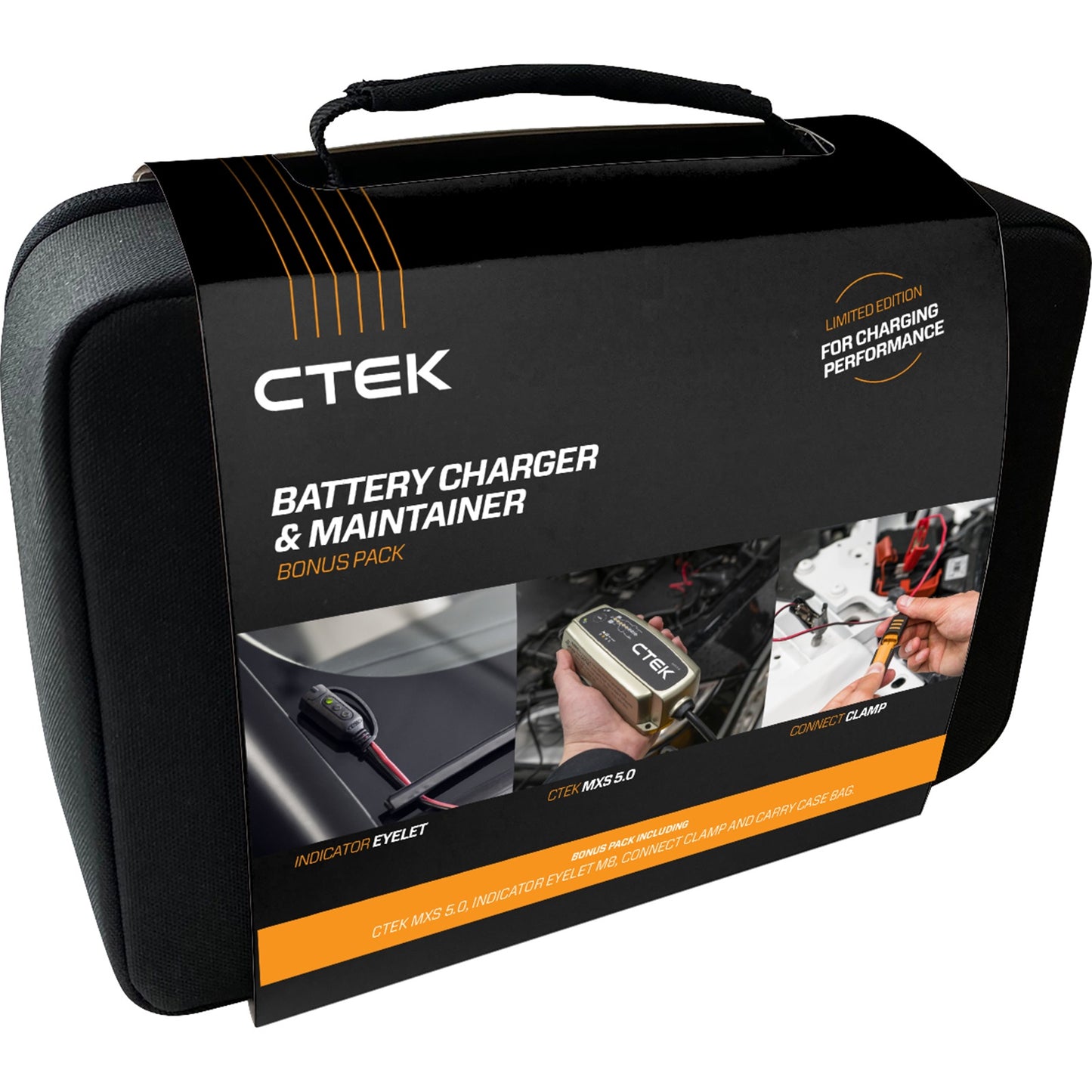 CTEK MXS 5.0 12V-5AMP NG CHARGER with Temperature Compensation