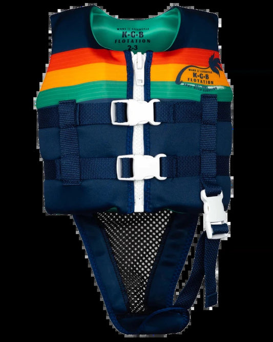 KGB 2023 Junior Boy's Vest (Retro/Navy) 2-3