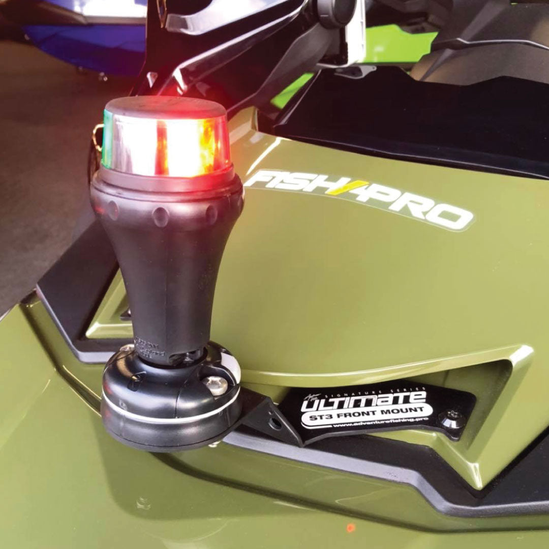 Ultimate StarPort ST3 Front Mount Black with Nav Light