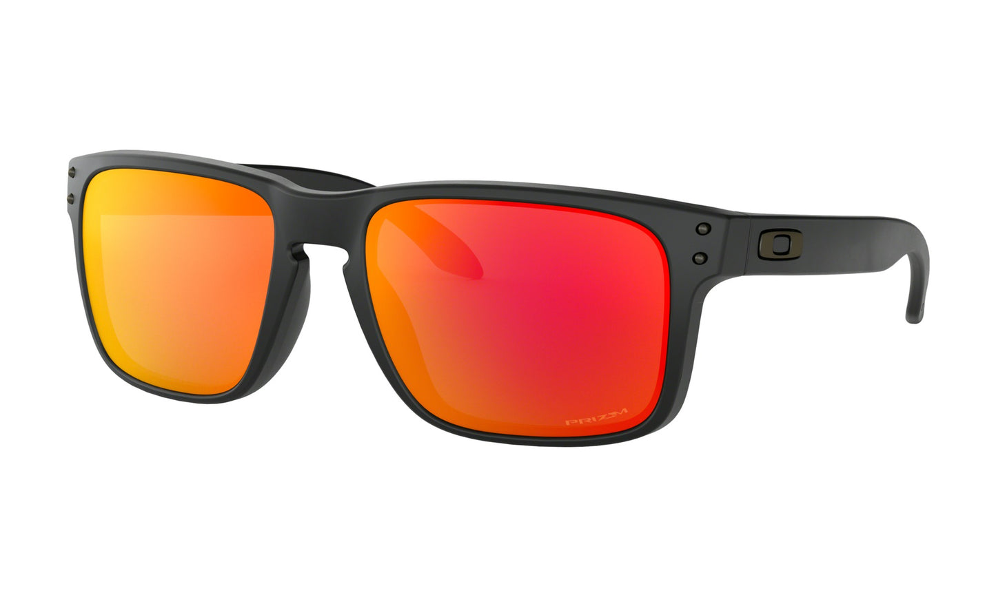 OAKLEY HOLBROOK Matte Black W/ Prizm Ruby
