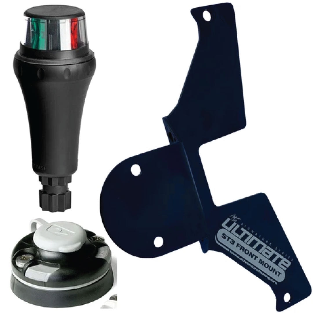 Ultimate StarPort ST3 Front Mount Black with Nav Light