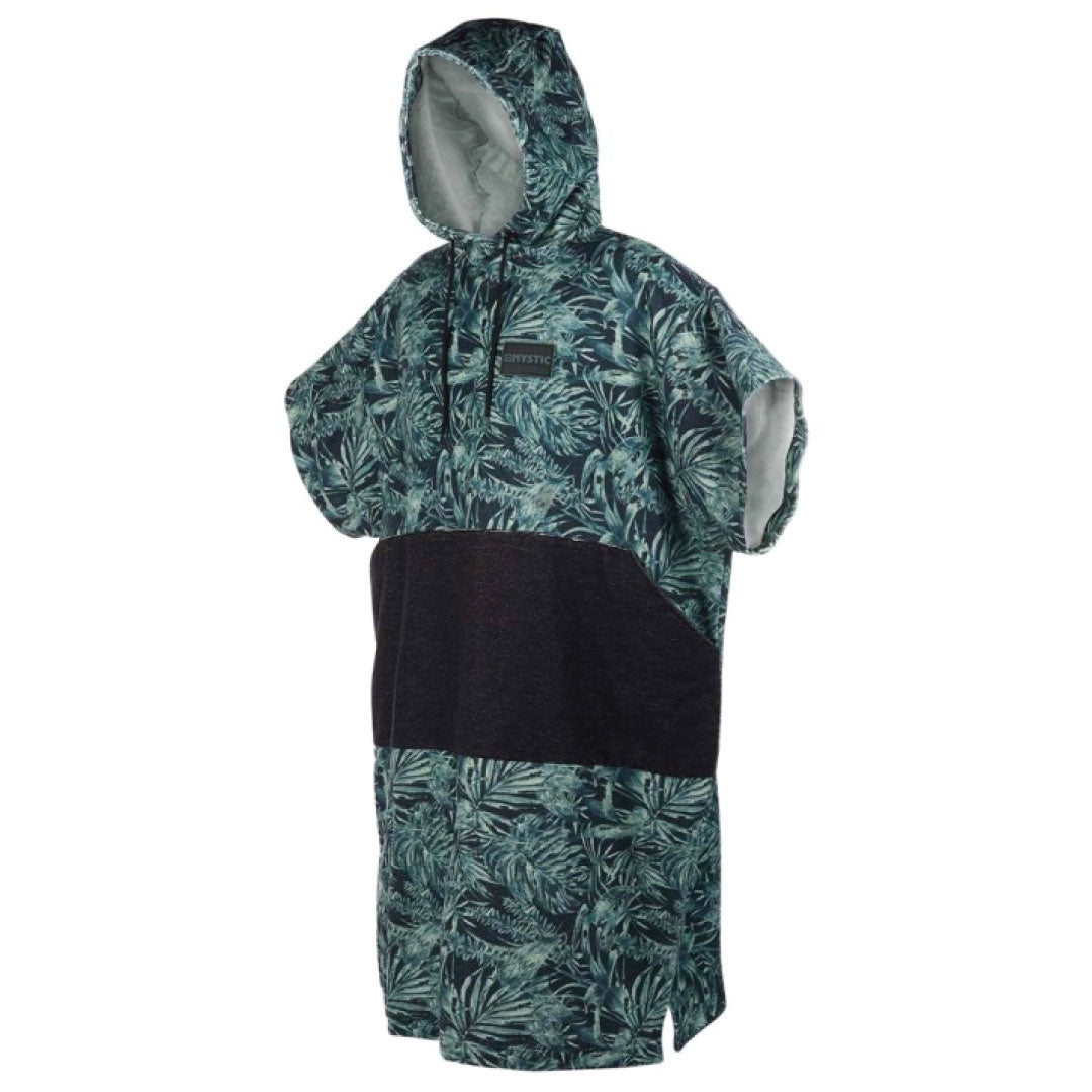 MYSTIC Poncho Allover Allover Green