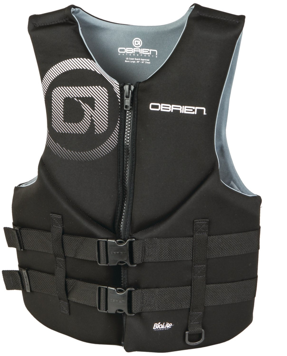 2023 Obrien Men's Traditional Black Vest