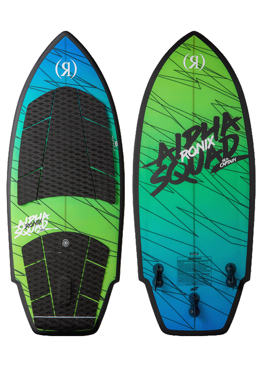 RONIX Standard Core - Alpha Squad - Sea Captain Kid's Surf (Blue / Green Fade)