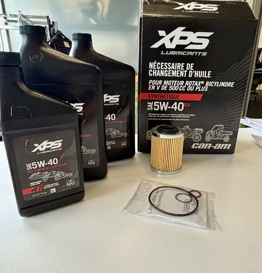 Can-Am Oil Change Kit 5W40 500