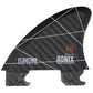 RONIX Floating Fin-S 2.0 Tool-Less Fiberglass - Left