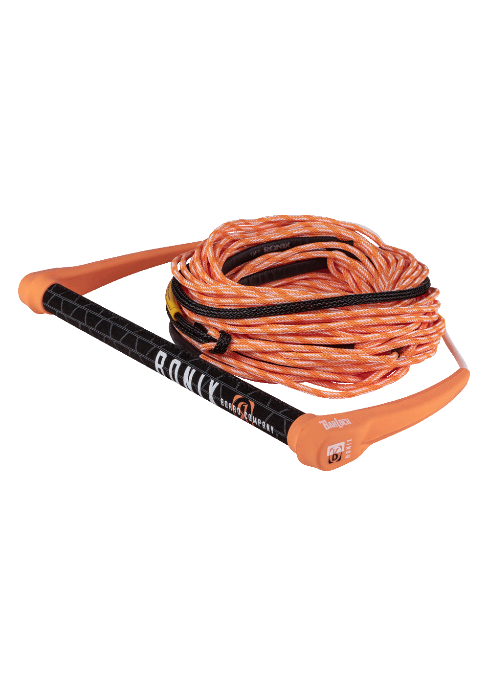 RONIX Women's Combo - Hide Grip 1" Dia. w/70ft. 4-Sect. Rope (Peach / White)