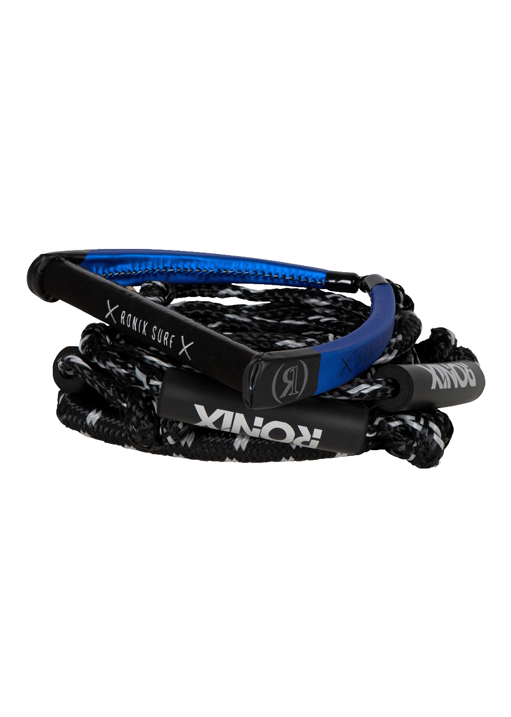 RONIX 2024 PU Syn. Bungee Surf Rope w/11 Handle w/ 25ft. 4-Sect. Rope "