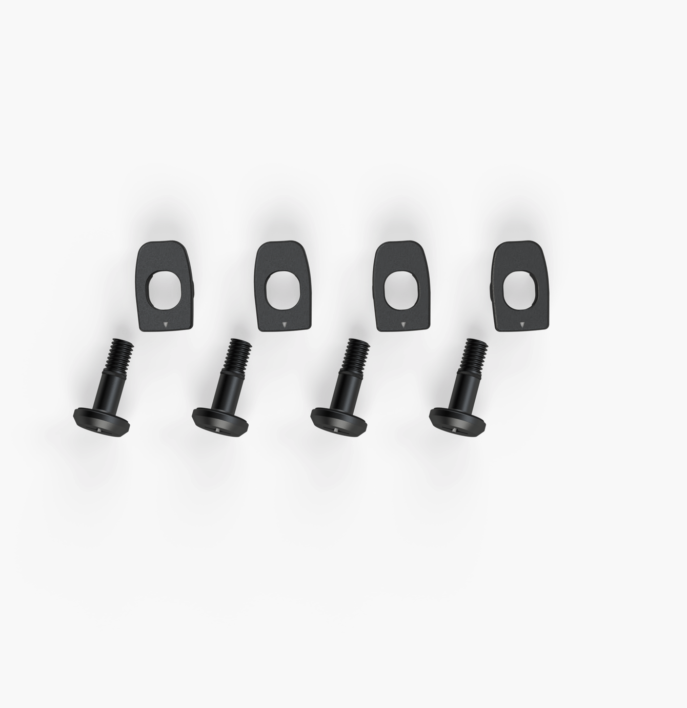 RONIX M6 Shark Tooth Boot Hardware Set of 4