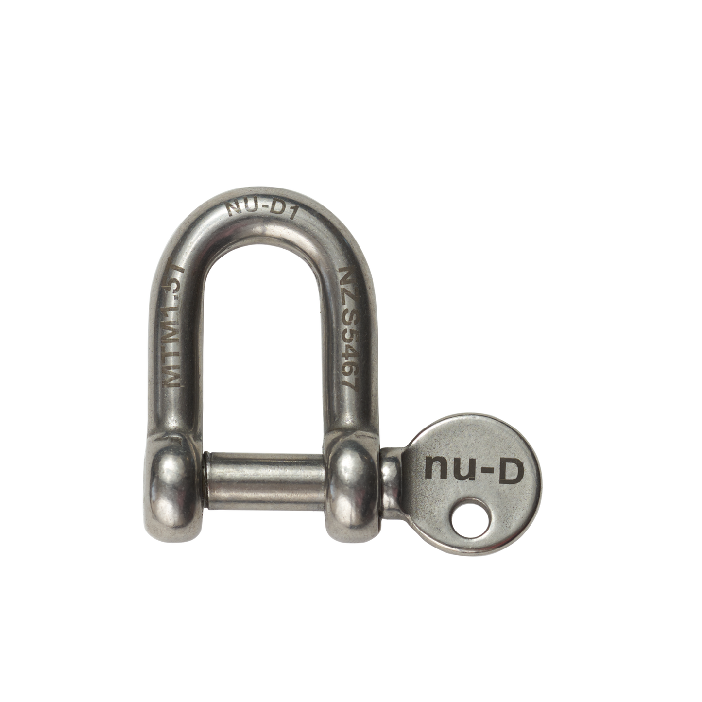 NU-D 8mm D-Shackle Stainless