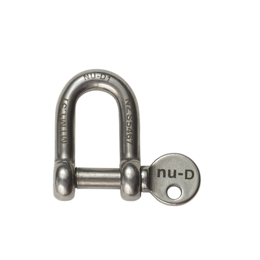 NU-D 8mm D-Shackle Stainless