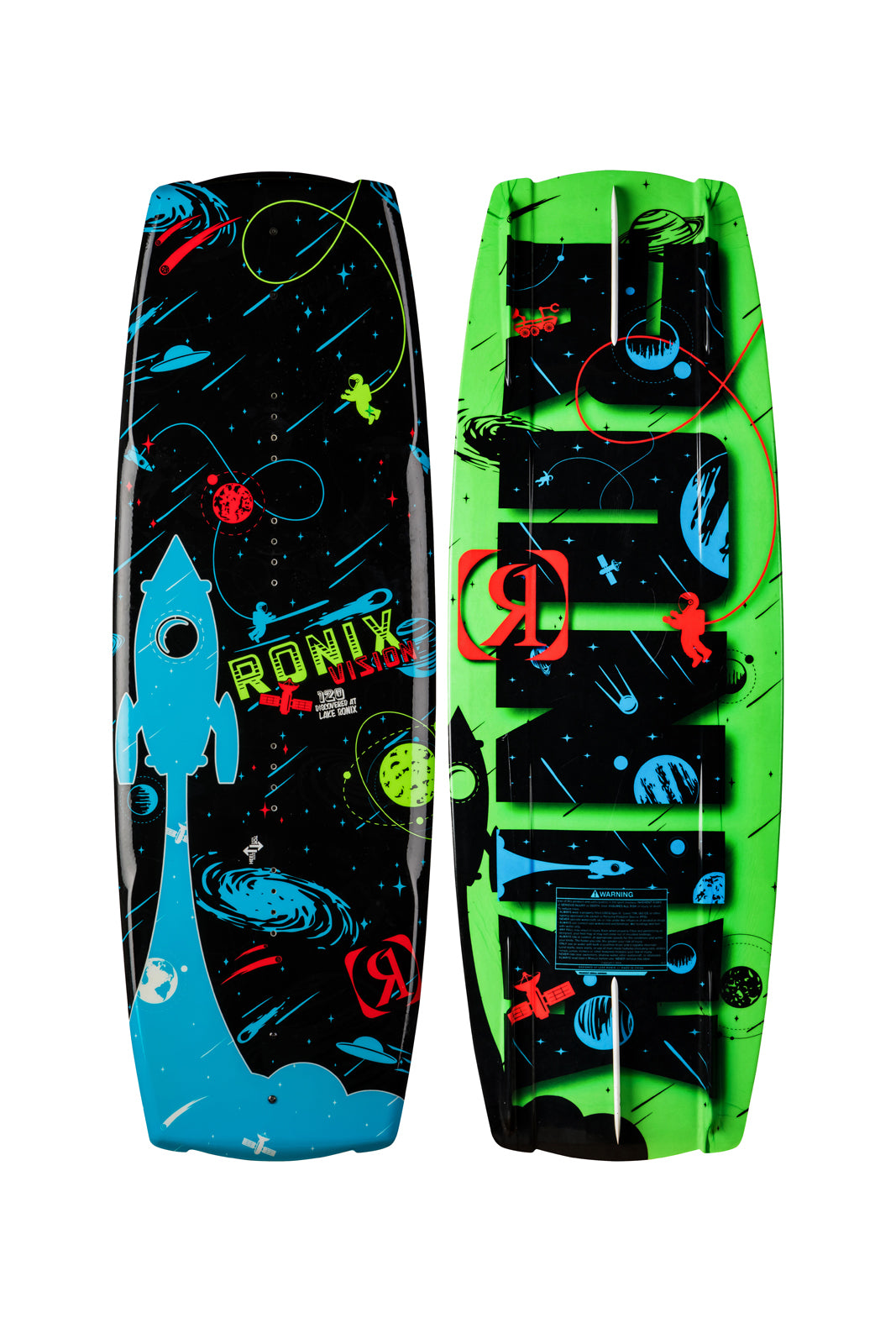 RONIX Vision Board - Galactic Black / Glow 'N Dark - 120
